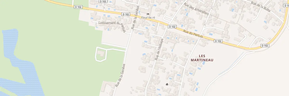 Plan du 26 Rue de l’Abbaye à Loix