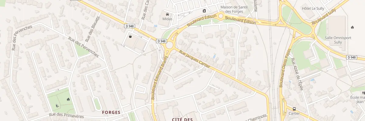 Plan du 141 Rue Jacques Cartier à La Roche-sur-Yon
