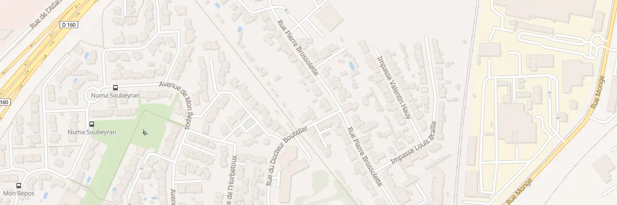 Plan du 79 Rue pierre brossolette à La Roche-sur-Yon