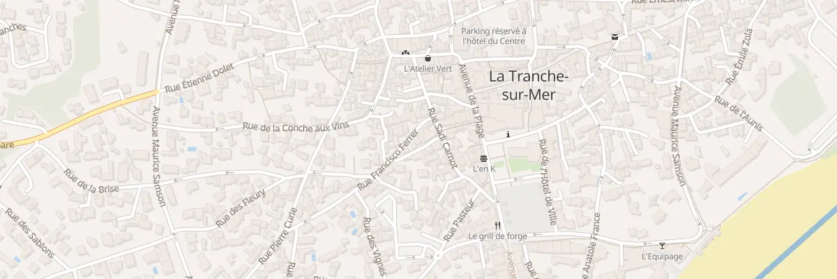 Plan du 3 Rue haute à La Tranche-sur-Mer