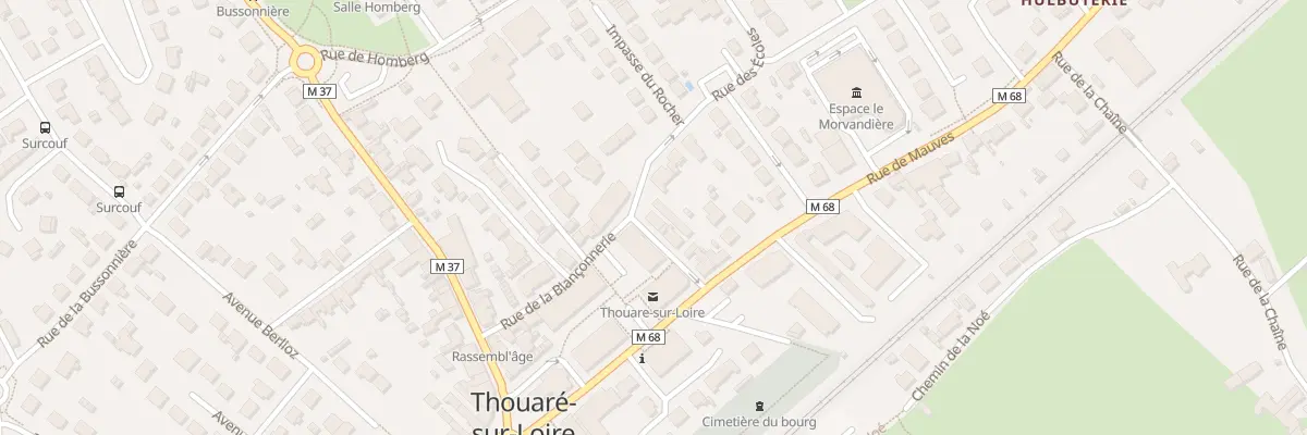 Plan du 6 Rue des Ecoles à Thouaré-sur-Loire