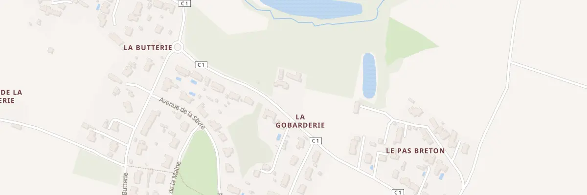 Plan du 6077 Rte d’Aigrefeuille à Château-Thébaud