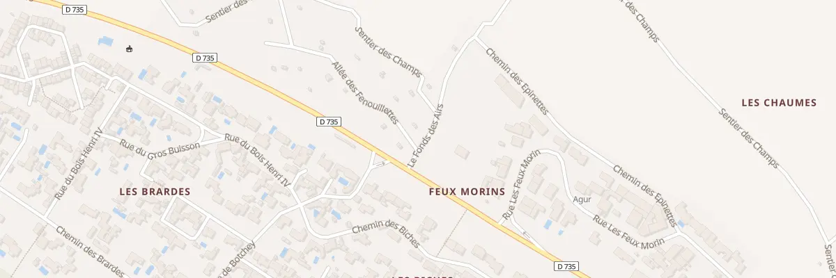 Plan du 2 All des Fenouillettes à La Couarde-sur-Mer