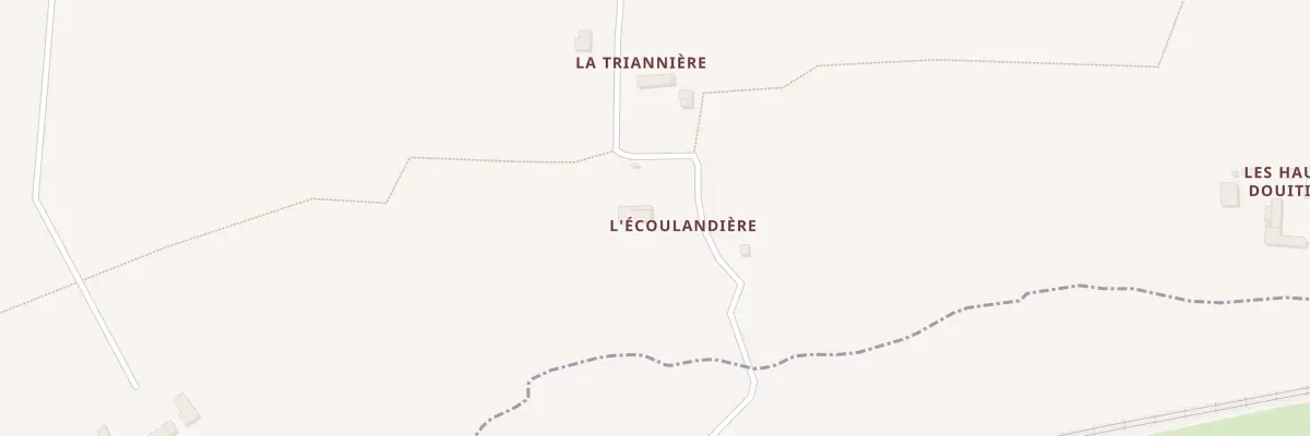 Plan du 18 Che de l’Ecoulandière à Saint-Sauveur-la-Pommeraye