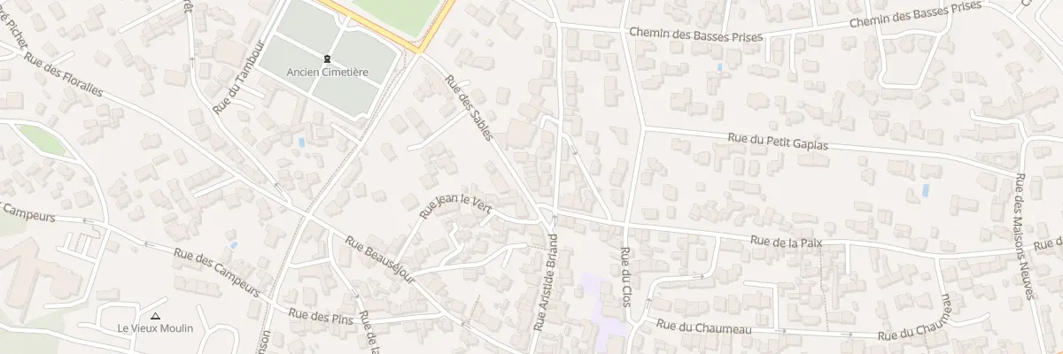 Plan du 4 Rue des sables à La Tranche-sur-Mer