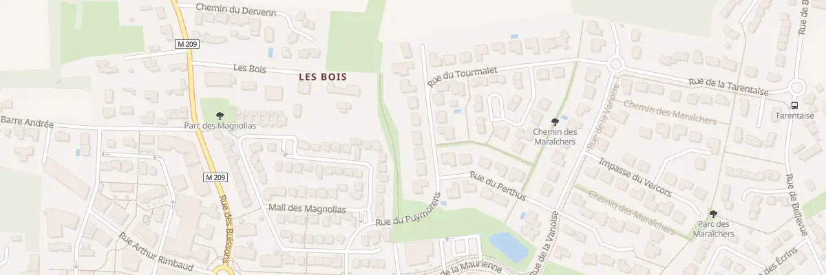 Plan du 7 Rue du Puymorens à Thouaré-sur-Loire