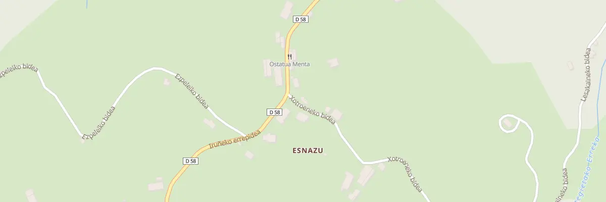 Plan du 31 Xotroeneko bidea à Aldudes