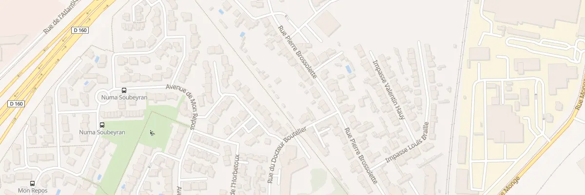 Plan du 85B Rue pierre brossolette à La Roche-sur-Yon
