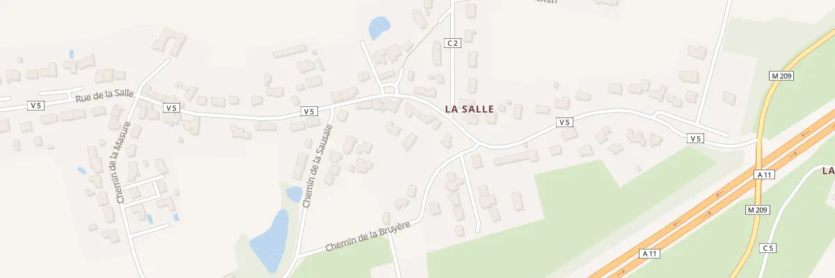 Plan du 94 Rue de la Salle à Carquefou