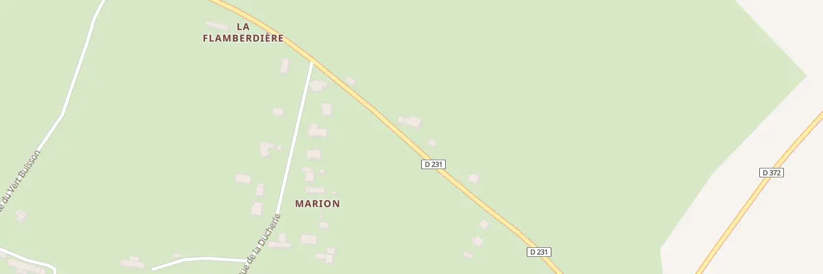 Plan du 6010 Le Crochet - La Besliere à Folligny