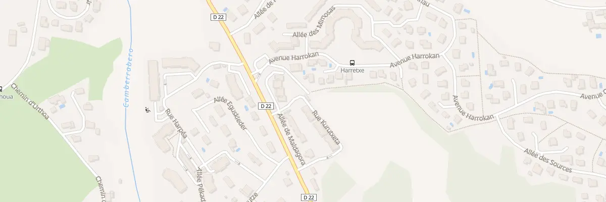 Plan du 6 Rue Kurutxeta à Saint-Pierre-d’Irube