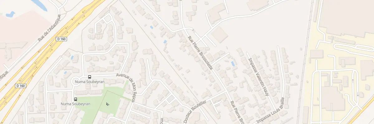 Plan du 97 Rue pierre brossolette à La Roche-sur-Yon