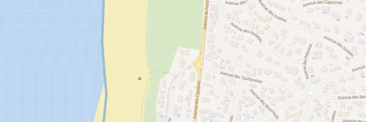 Plan du 1137 Bd de la Dune à Soorts-Hossegor