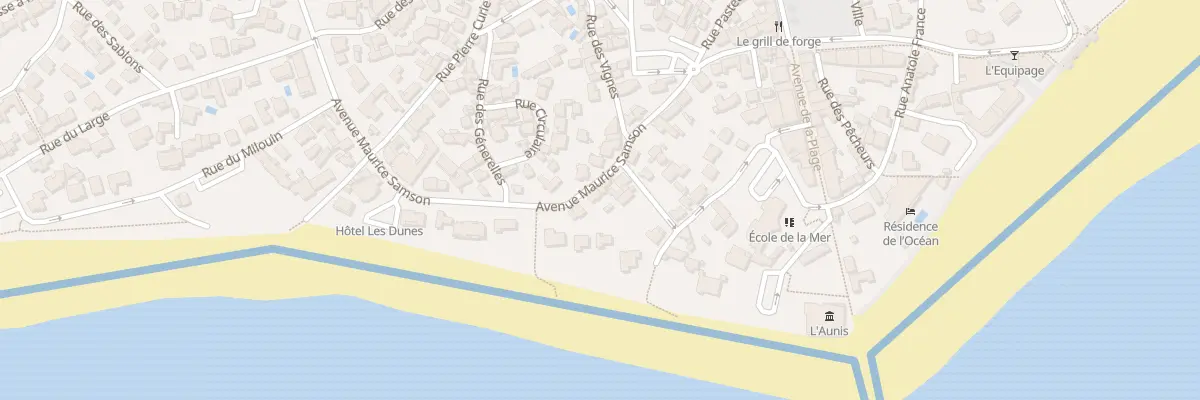 Plan du 65 Av Maurice Samson à La Tranche-sur-Mer