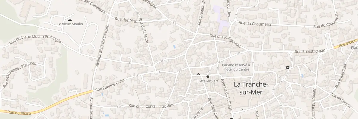 Plan du 4 Rue etienne dolet à La Tranche-sur-Mer