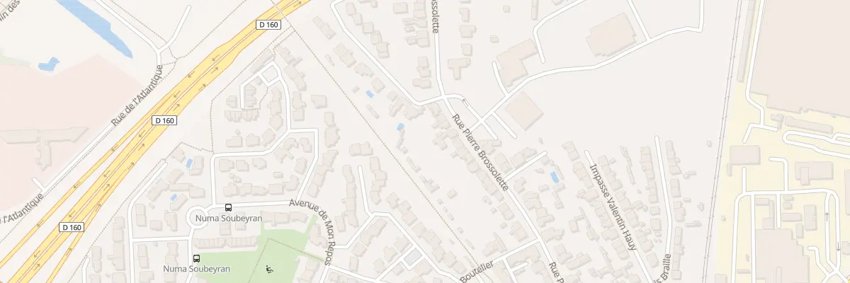 Plan du 105 Rue pierre brossolette à La Roche-sur-Yon