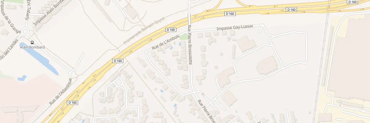 Plan du 127 Rue pierre brossolette à La Roche-sur-Yon