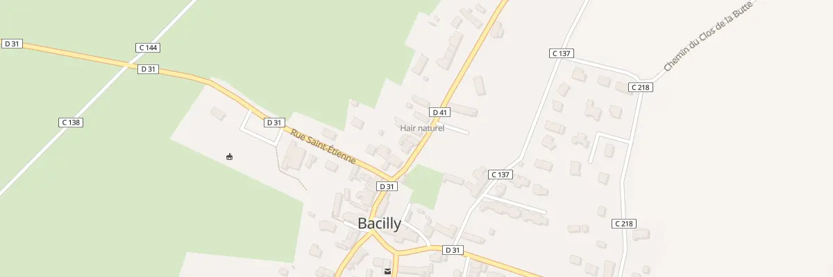 Plan du 9 Rue de Montgermont à Bacilly