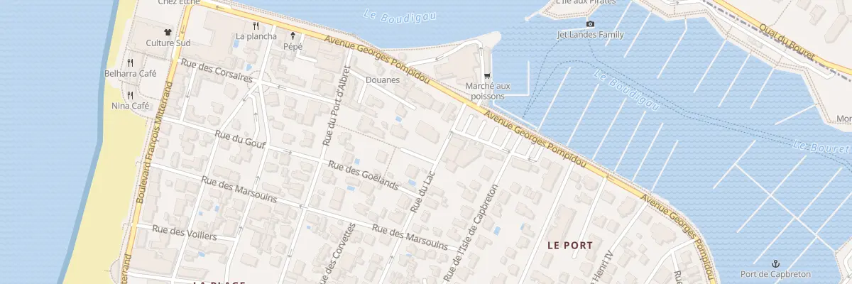 Plan du 31 Rue du Lac à Capbreton