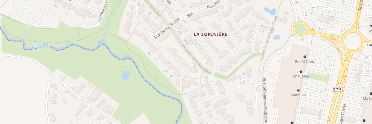 Plan du 21 Imp Joseph Borion à La Roche-sur-Yon