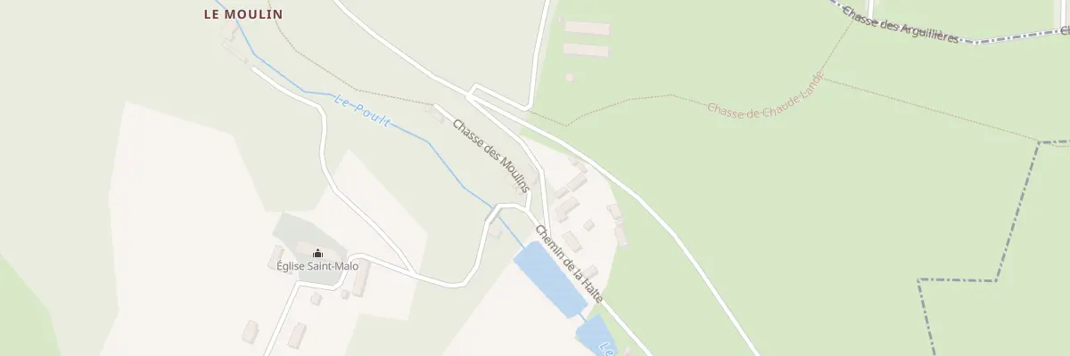Plan du 2 Chasse des Moulins à Carneville