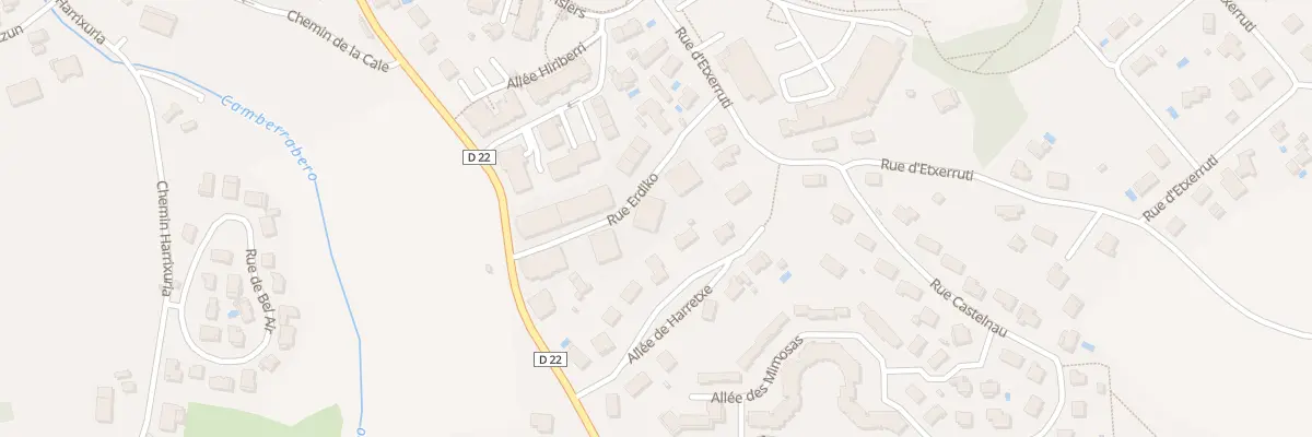 Plan du 4 Rue Erdiko Karrika à Saint-Pierre-d’Irube