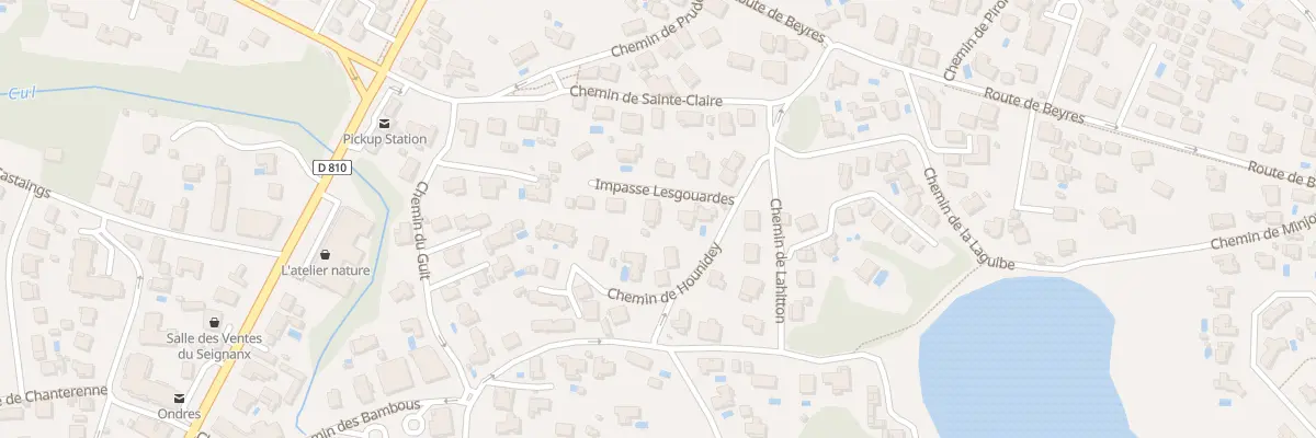 Plan du 51 Imp Lesgouardes à Ondres