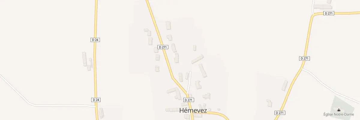 Plan du 41 Le Bourg à Hémevez