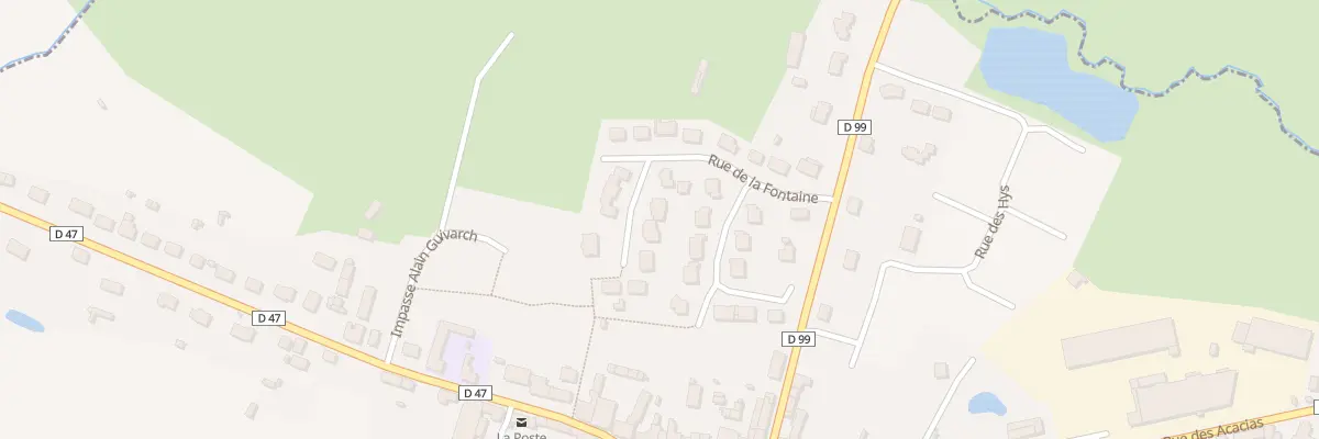 Plan du 5B Rue de la Fontaine à Coësmes