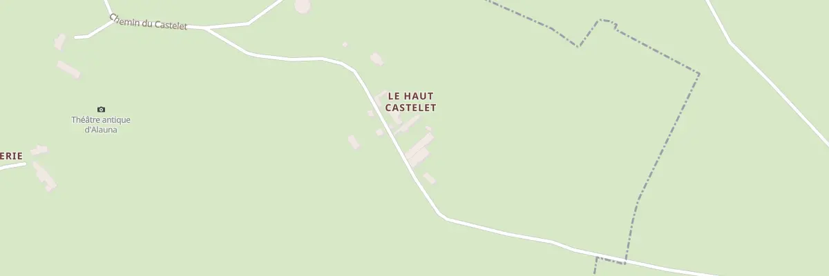 Plan du 9002 Le Haut Castelet à Huberville