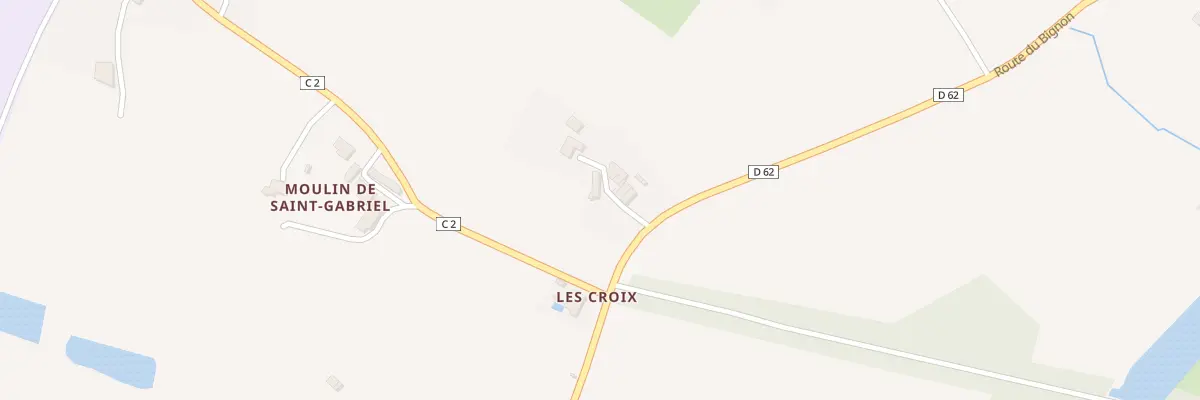 Plan du 3 Les Croix à Château-Thébaud