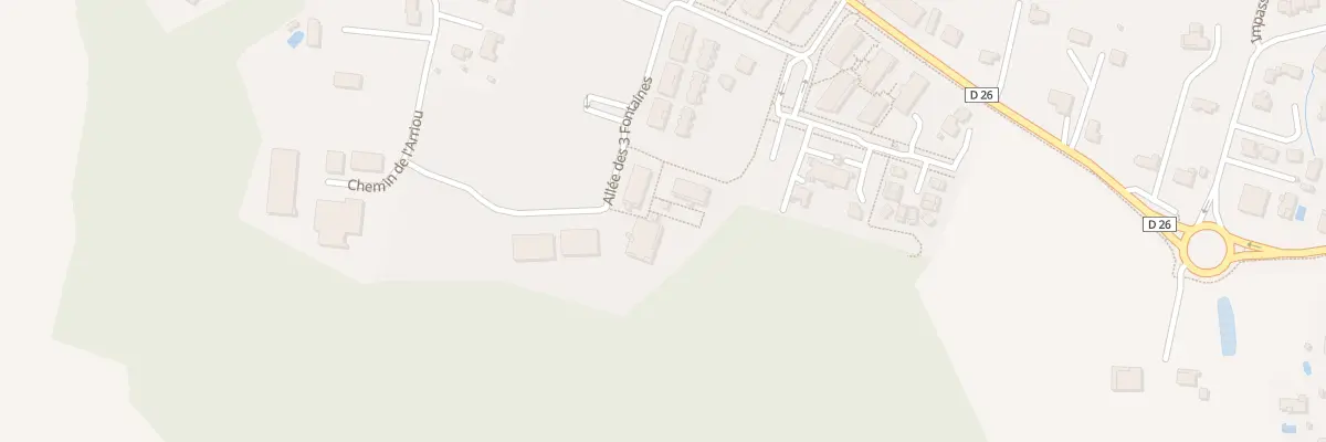 Plan du 243 All des 3 Fontaines à Ondres