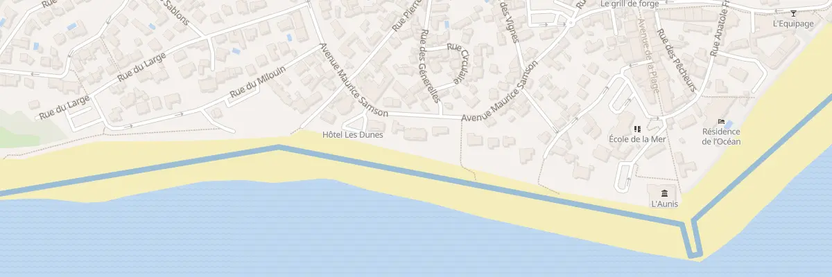 Plan du 71 Av Maurice Samson à La Tranche-sur-Mer