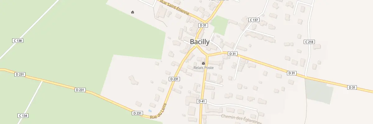 Plan du 6 Rue du Lerre à Bacilly