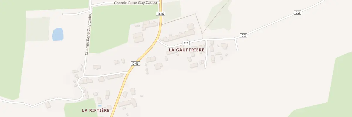 Plan du 33 La Gauffriere à Louisfert
