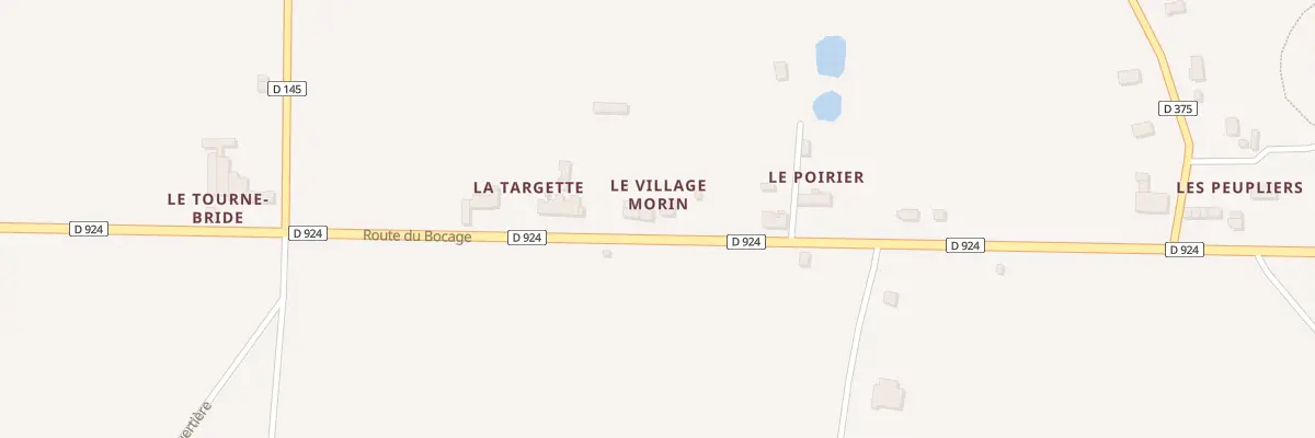 Plan du 44 Rte du Bocage à Saint-Sauveur-la-Pommeraye