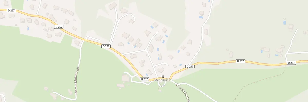 Plan du 89 Rue Mendiburua Hegoalde à Villefranque
