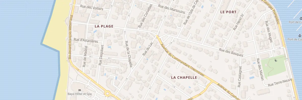Plan du 32 Rue du Lac à Capbreton