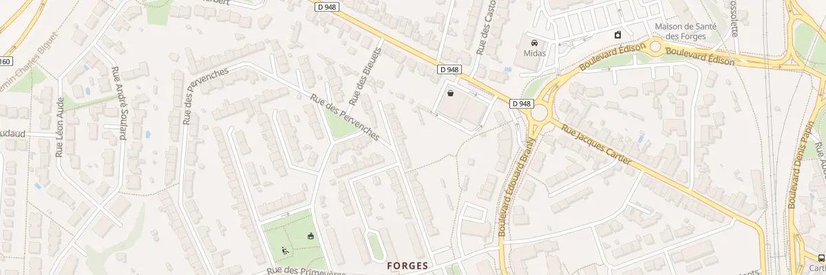 Plan du 30B Rue des Pervenches à La Roche-sur-Yon