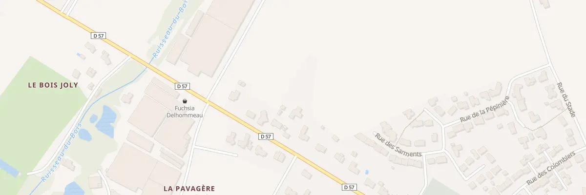 Plan du 74 Rue de nantes à La Planche