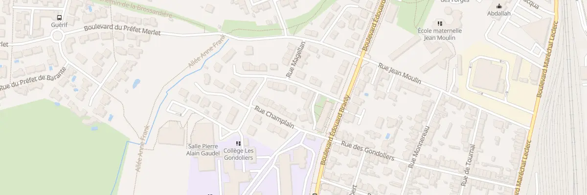 Plan du 15 Rue d’Entrecasteaux à La Roche-sur-Yon
