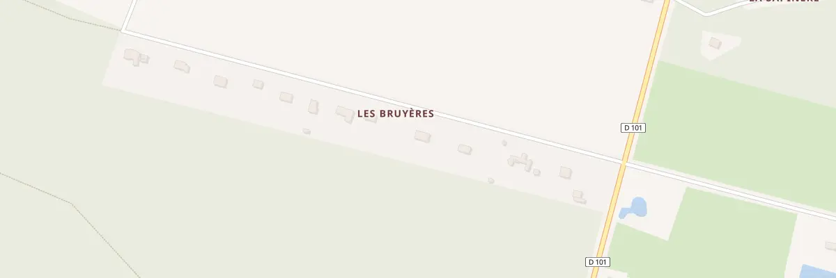 Plan du 6043 Les Bruyeres à La Bouëxière