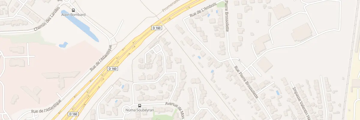 Plan du 18 Rue Roger Guibert à La Roche-sur-Yon