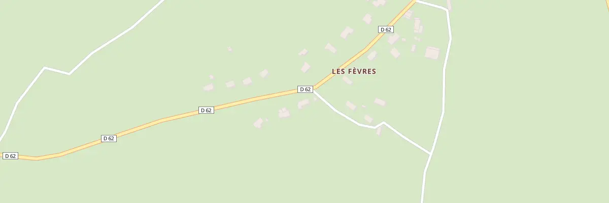 Plan du 19 Les Fèvres à Huberville