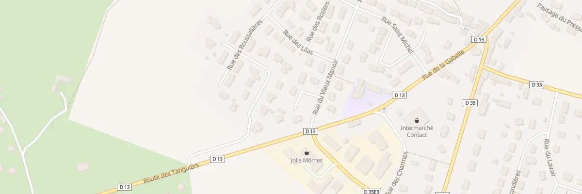 Plan du 30 Rue du Vieux Manoir à Cérences