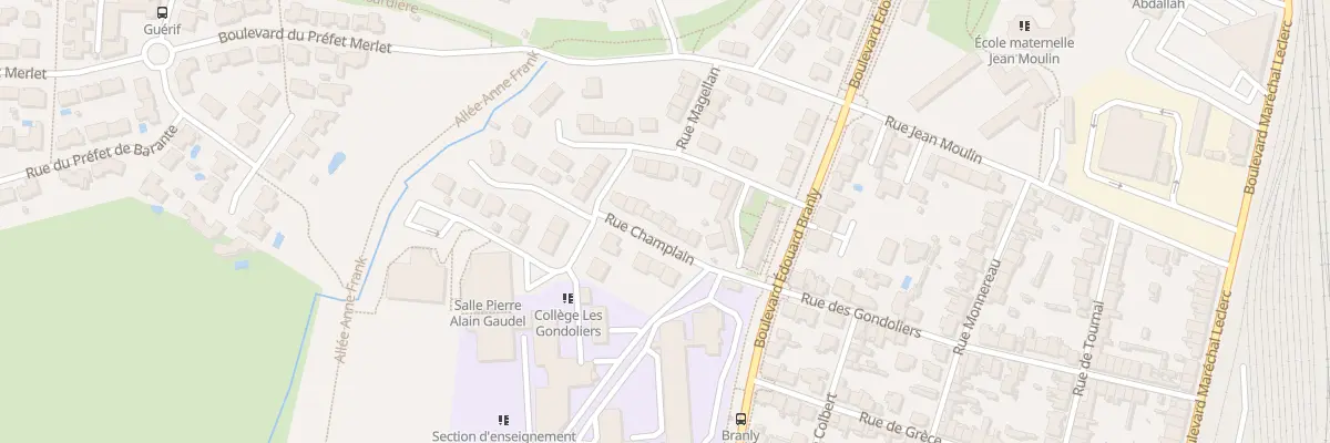 Plan du 16B Rue Champlain à La Roche-sur-Yon