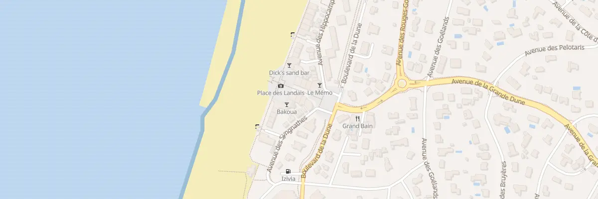 Plan du 47 Rue des Landais à Soorts-Hossegor