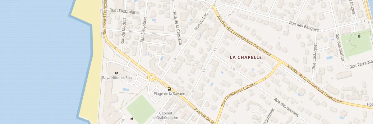 Plan du 8B Rue du Lac à Capbreton