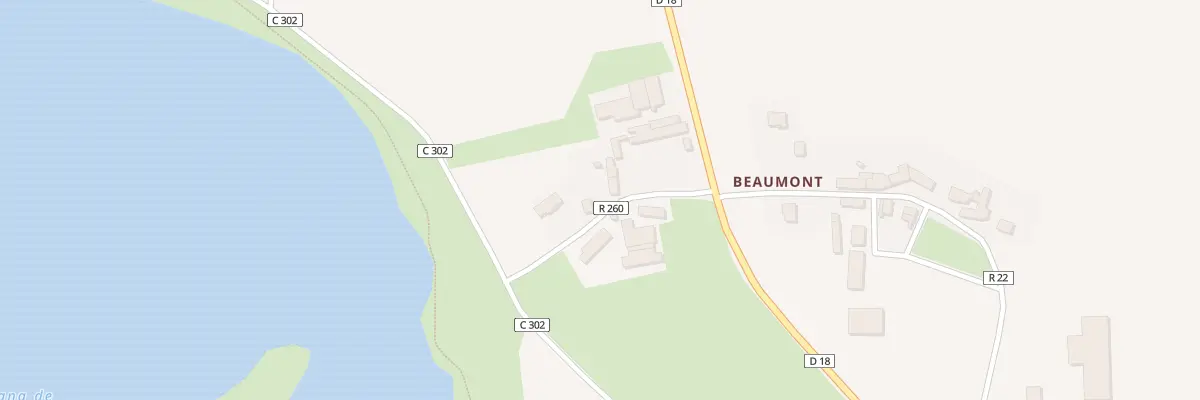 Plan du 202 Beaumont à Issé