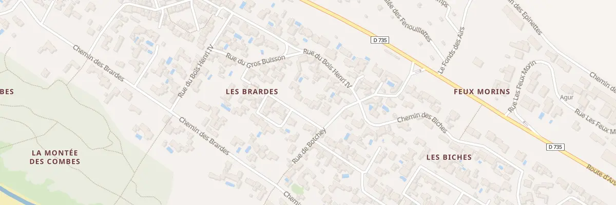 Plan du 6 Imp des Brardes à La Couarde-sur-Mer